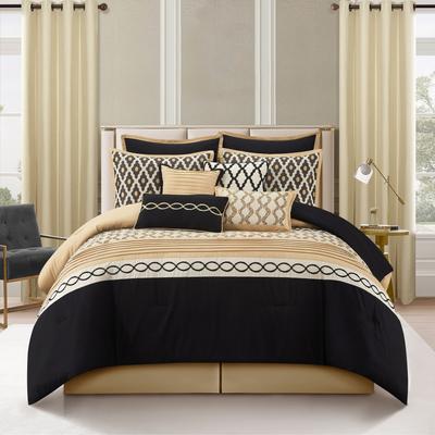 Nanshing Calvin 12 Piece Luxury Transitional Comforter Set