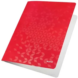 Leitz, Mappe, Schnellhefter WOW Rot, 10 Stück (A4)