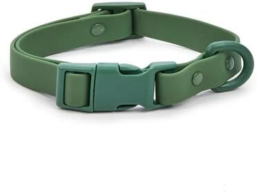 Uplift Treasures Adjustable Waterproof Pet Collar green l