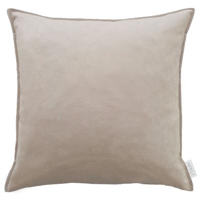 Dekokissen APELT "Magnus", beige (beige, unifarben), B:45cm H:5cm L:45cm, Polyester, Dekokissen_Sitzkissen_Kissenhüllen