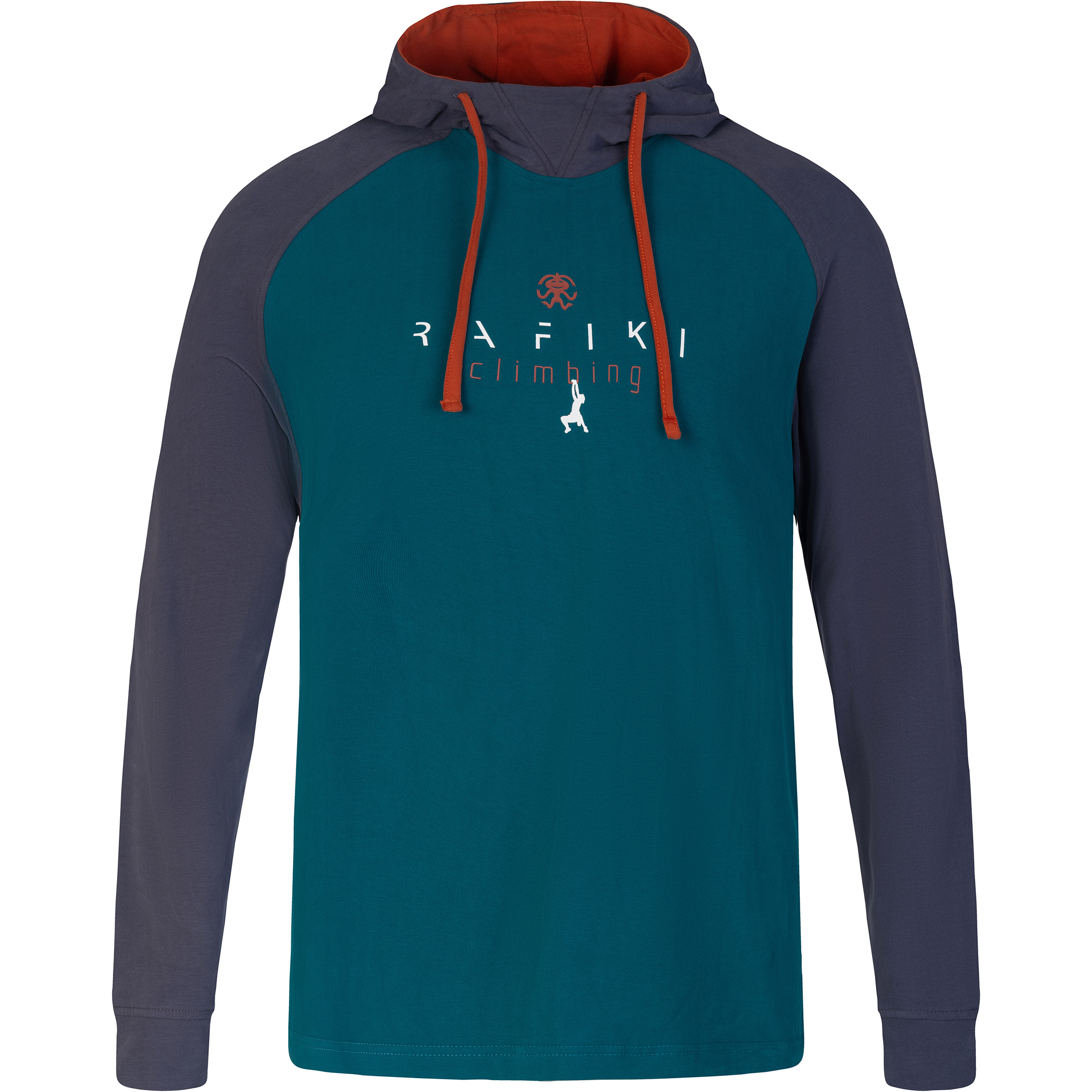 Rafiki Traverse Herren Hoodies tuerkis Größe M Bouldern | Lifestyle Atmungsaktiv