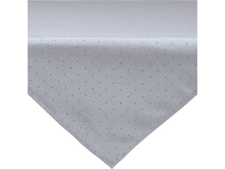 REDBEST Mitteldecke Alcona Jacquard Punkte anthrazit Größe 100x100 cm - Zeitlose Eleganz, ideal für Festliche Anlässe