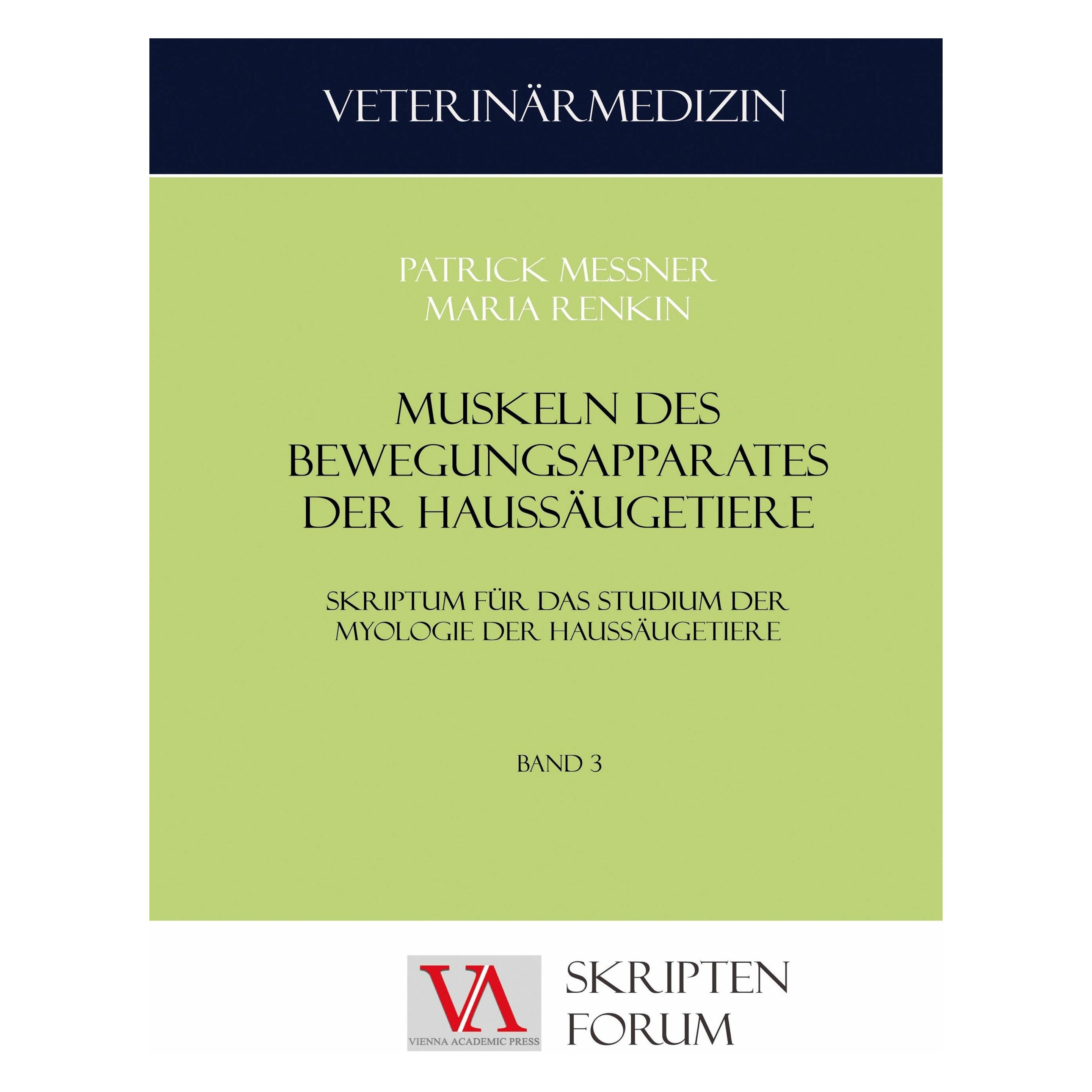 Academic Press Messner:Muskulatur des Bewegungsapparat (Deutsch, Softcover, Maria Renkin, Patrick Messner) (35229435)