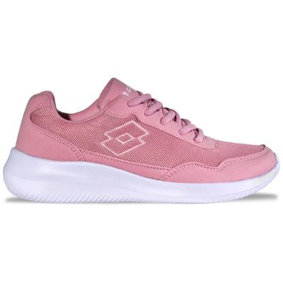 Sneaker LOTTO, Damen, Gr. 39, rosa (leuchtendespink, rose), Mesh, Synthetik, Schuhe Sneaker, extra leicht & bequem