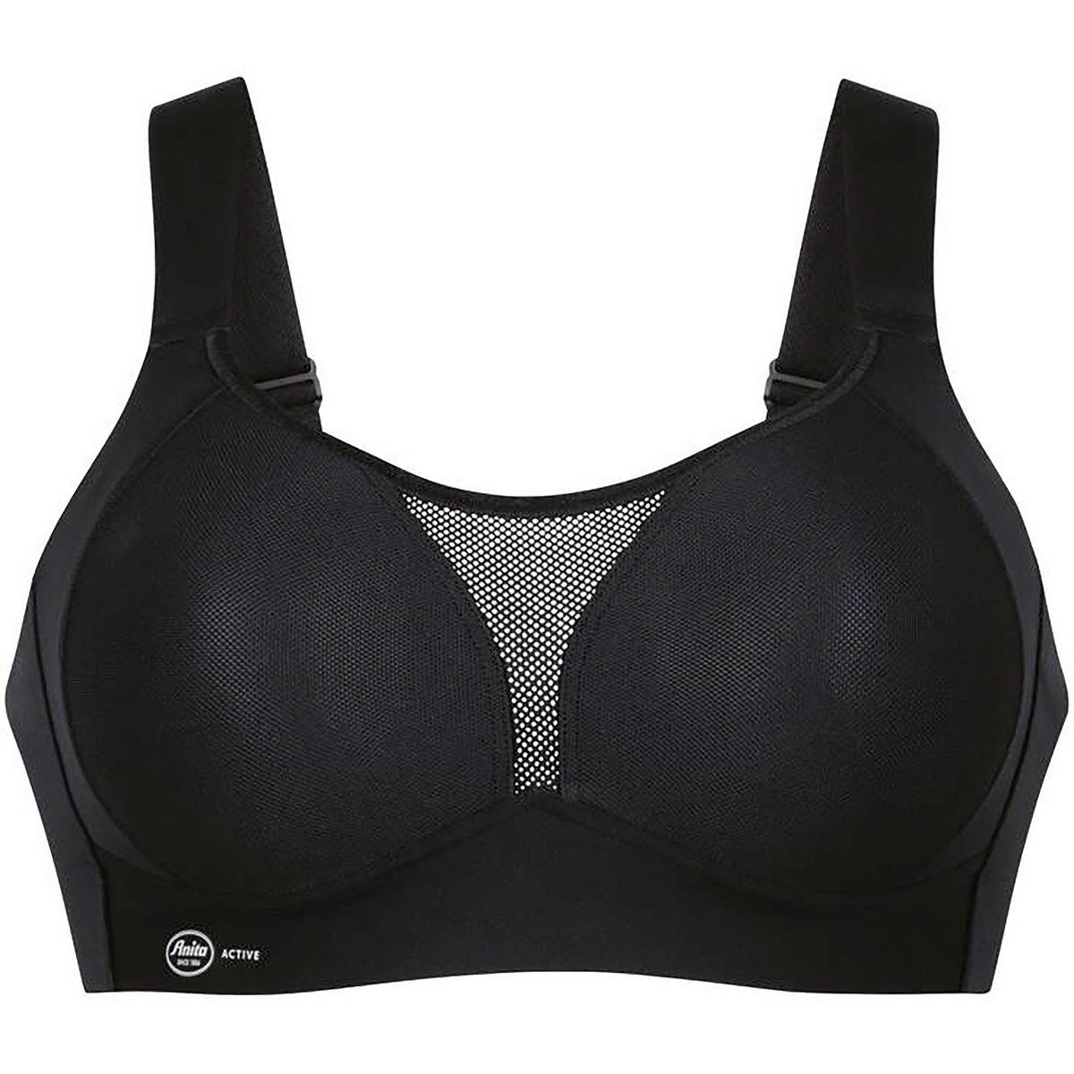 Anita Damen Sport BH (Größe 80C, schwarz)