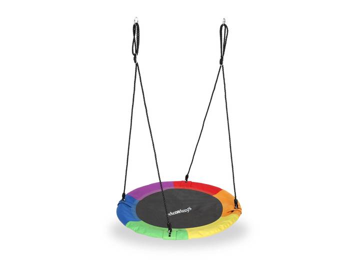 Nestschaukel 110cm Dunkelblau-Rot-Schwarz