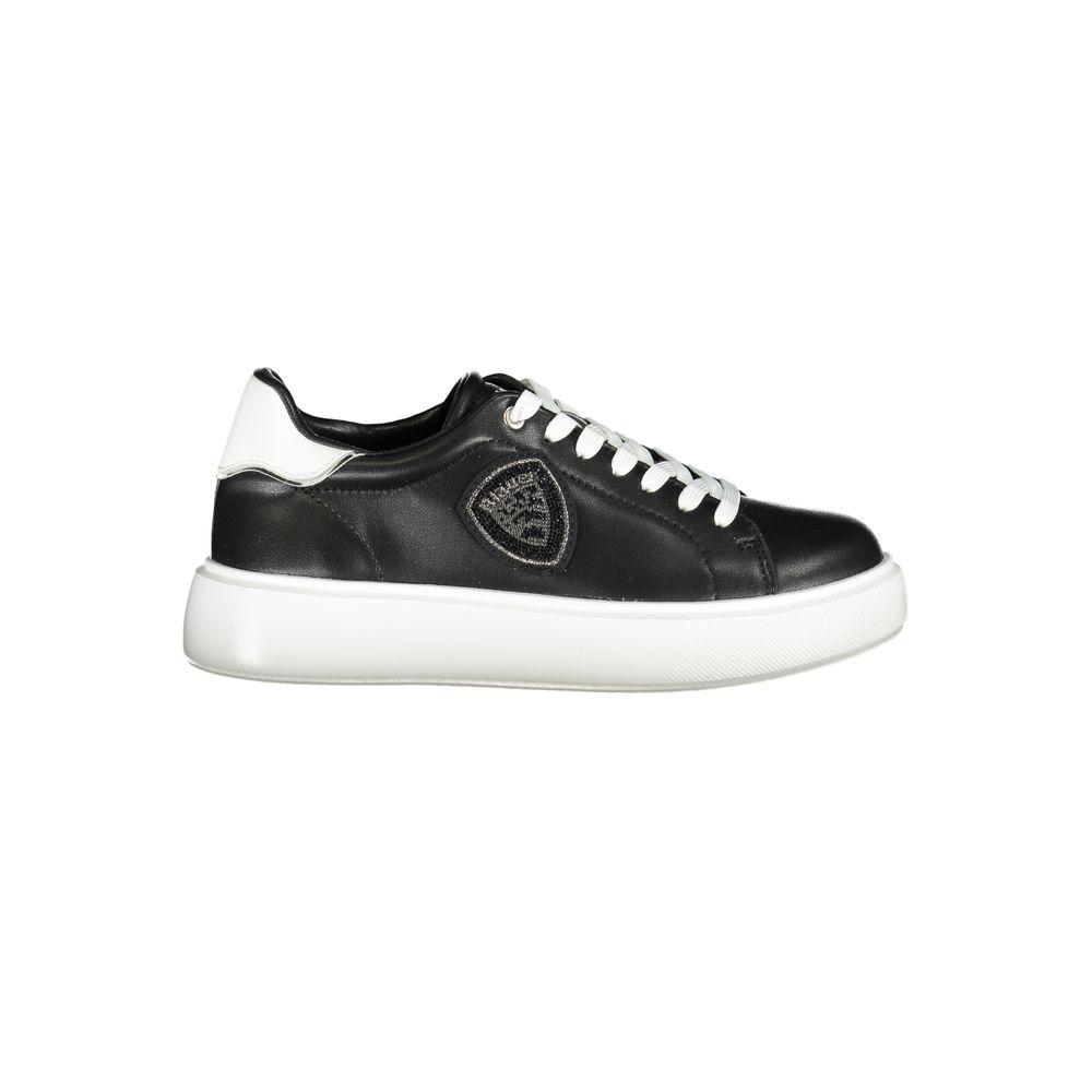 Lage leren sneakers