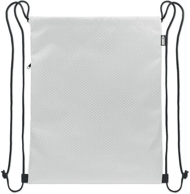 DAYKIT Sac à cordon en 420D RPET blanc