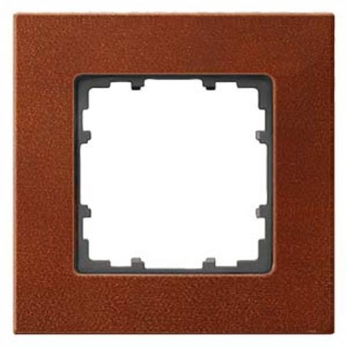 Siemens DELTA miro Rahmen 1-fach Echtmaterial Holz Holzart ahornrot Abmessungen 90x 90mm 5TG11012
