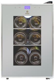 Element by Vinotemp 6-Bottle Touch Screen Single-Zone Wine Cooler