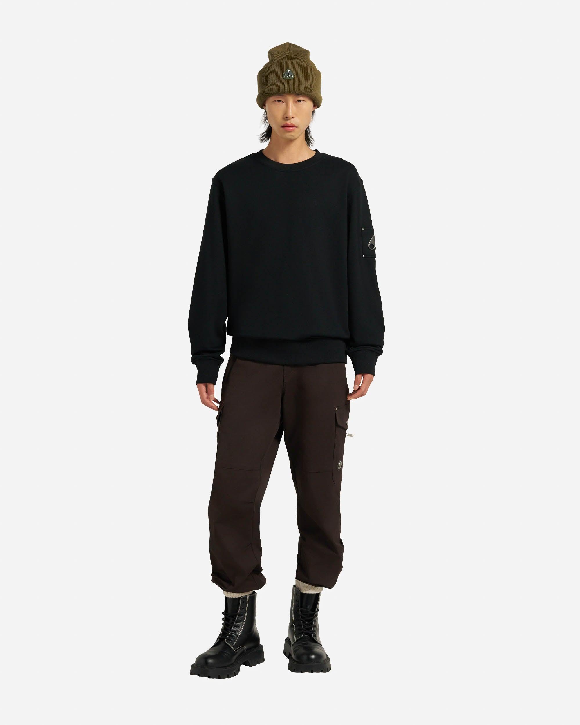 Hartsfield Rundhals Sweatshirt in Schwarz
