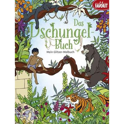 Das Dschungelbuch Malbuch, Taschenbuch von , Neuer Favorit, 978-3-8494-1504-4
