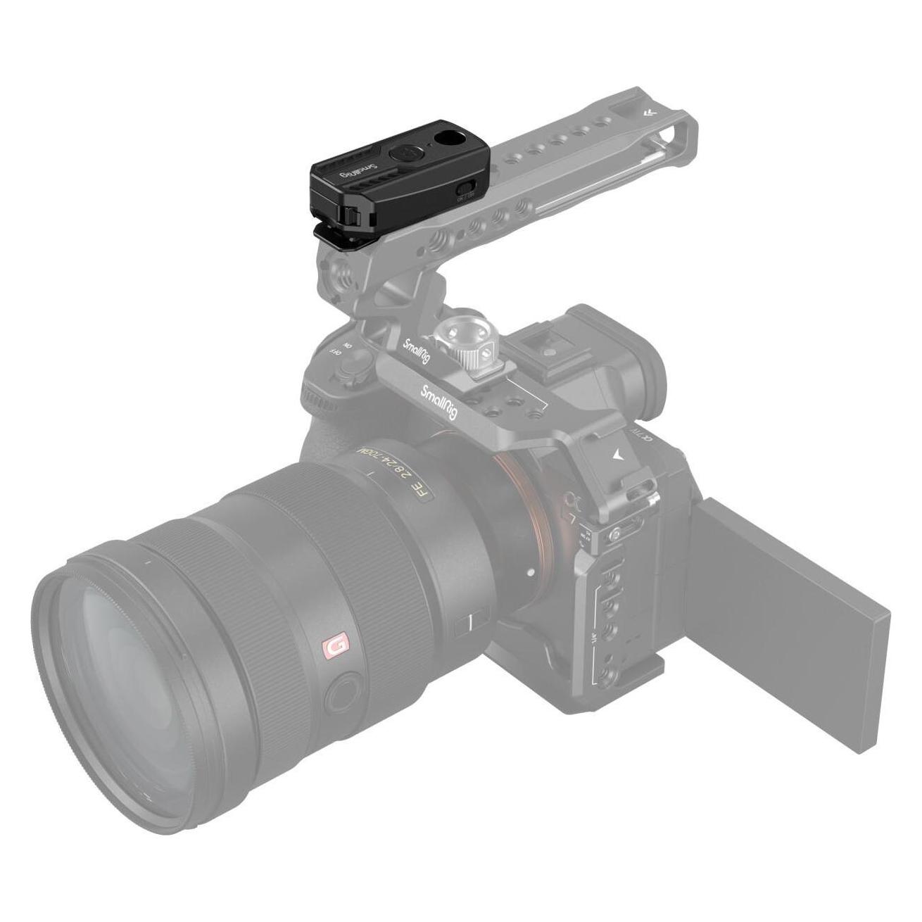 SmallRig SR3902 - Drahtlose Fernbedienung für Kameras von Sony, Canon und Nikon (Bluetooth) (3902B)