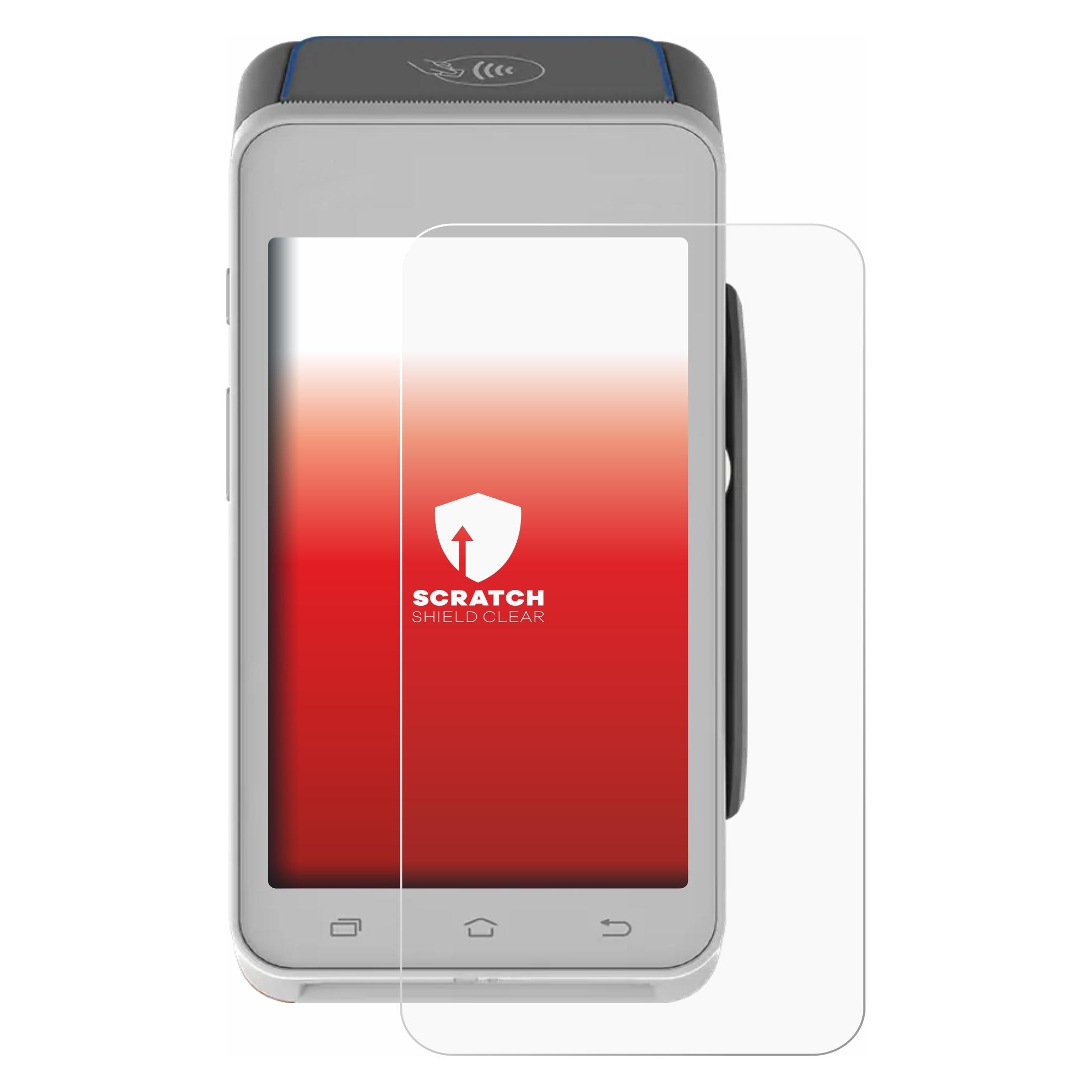 upscreen Schutzfolie für Pax A910S Displayschutz Displayschutzfolie Folie Klar Transparent (2863995)