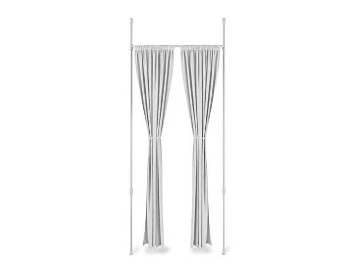 Umbra Anywhere Ausziehbare Raumteiler, ohne Bohren, 91-168 cm, Weiss