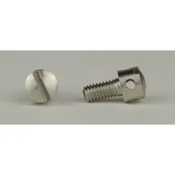 DIN 404 - Edelstahl 1.4305 - Kreuzlochschraube mit Schlitz - M 3x16