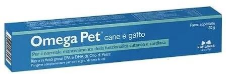 N.B.F. Lanes Nbf Lanes Omega Pet Pasta Integratore Di Omega 3 Cani E Gatti 30 g