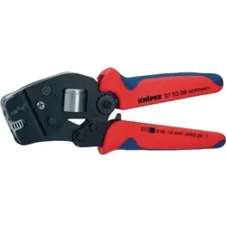 KNIPEX Crimpzange selbsteinstellend 190mm für Aderendhülsen brüniert 97 53 08