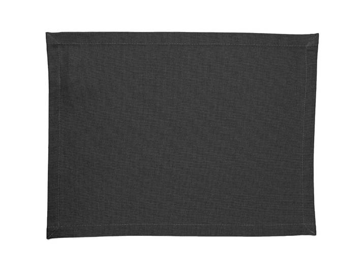 Tischset Panama anthrazit Baumwolle B 33 cm - Tischset