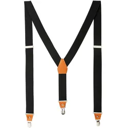 McKinley Zion Hosenträger schwarz/orange - STK