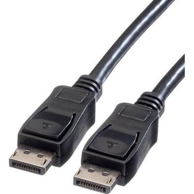 Value DisplayPort Anschlusskabel DisplayPort Stecker, DisplayPort Stecker 3.00 m Schwarz 11.99.5603 Geschirmt DisplayPort-Kabel