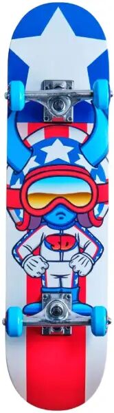 Kinder Skateboard Speed Demons Stars Soft Top (6.75" - Blau)