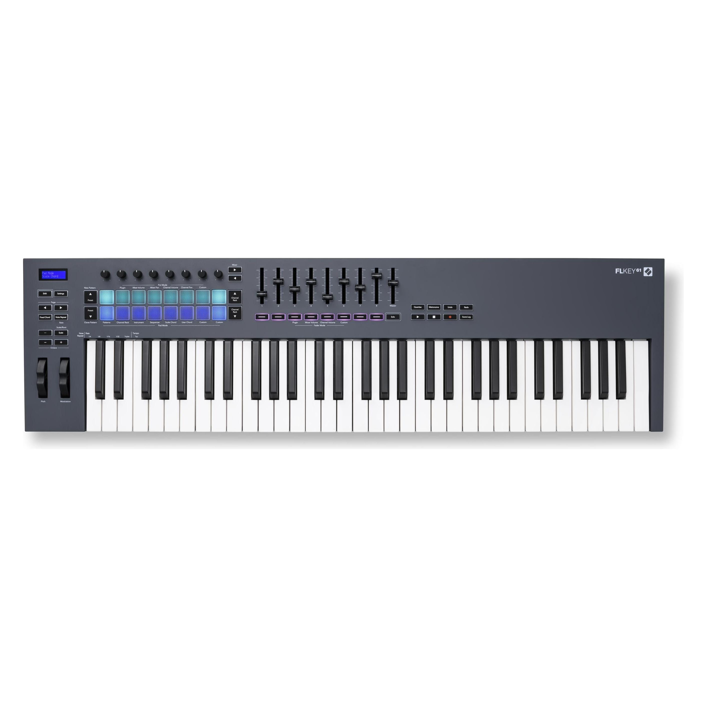 novation FLkey 61 USB/MIDI keyboard voor FL Studio (NOVFLK61MK1)