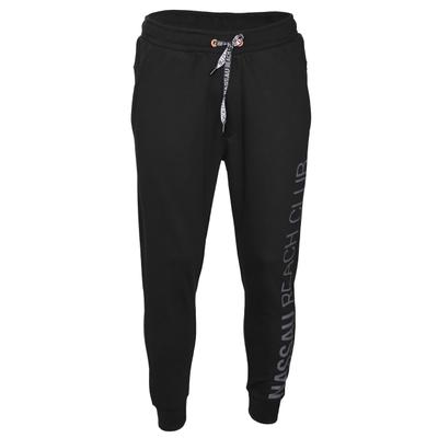 Jogginghose NASSAU BEACH "NB22011", Herren, Gr. 52L, US-Größen, schwarz, 60% Baumwolle, 40% Polyester, Hosen Jogginghose