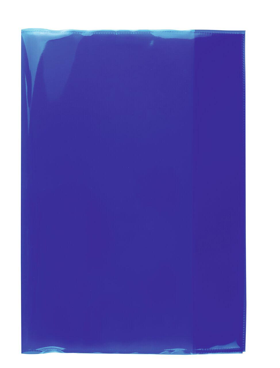 HERMA Heftschoner Transparent PLUS DIN A4 blau 19600