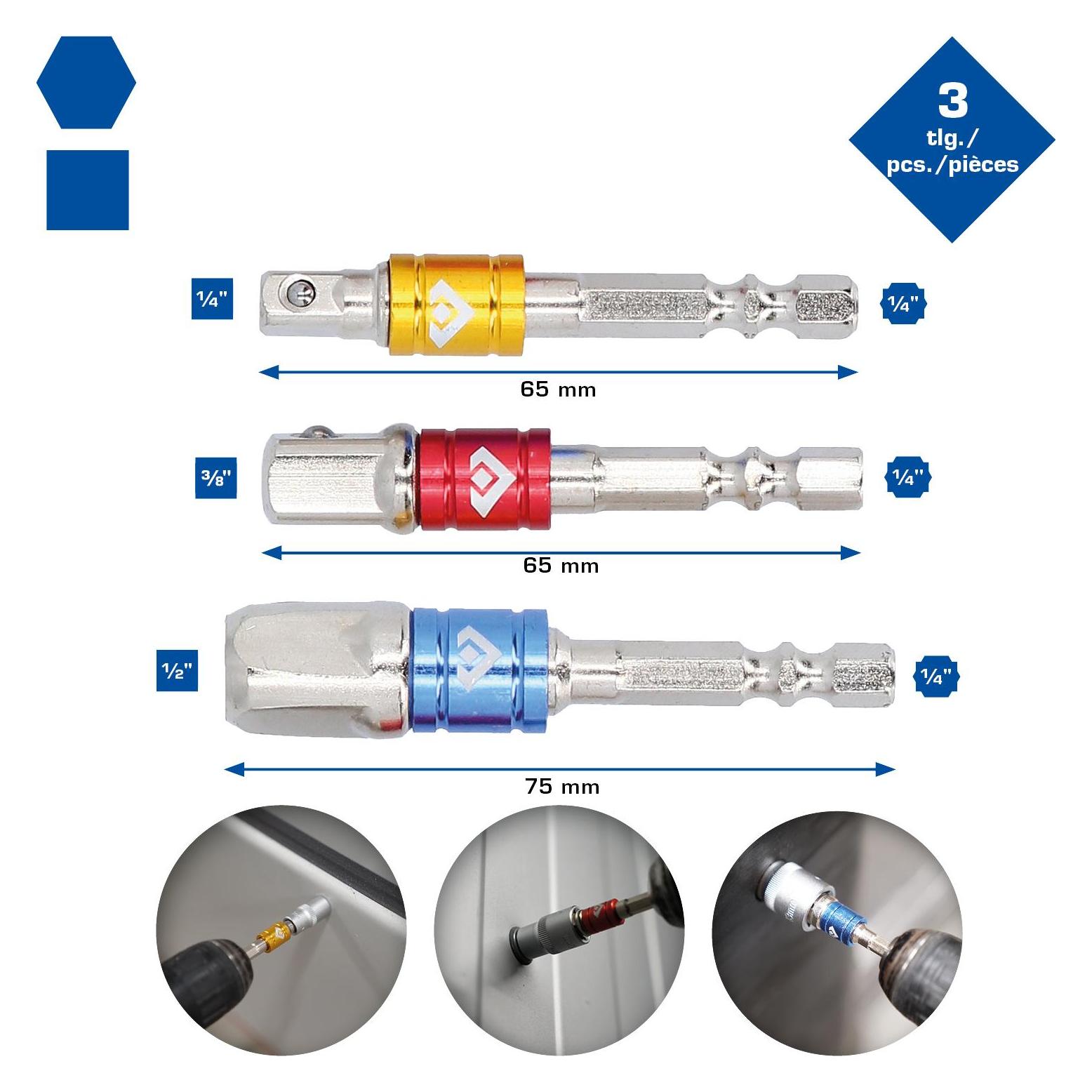 Brilliant Tools BT053003 (1/2", 1/4", 3/8") (BT053003)