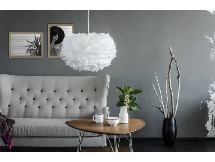 Eos Pendelleuchte Medium Weiß/Schwarz - UMAGE - Esszimmer - Sonstige