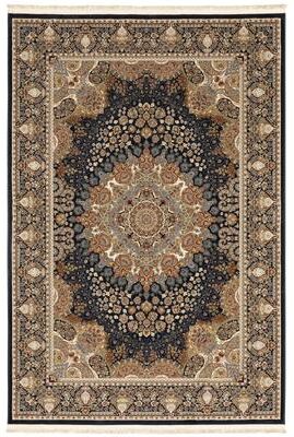 Style Haven Manchester Center Medallion Fringe Edge Area Rug.