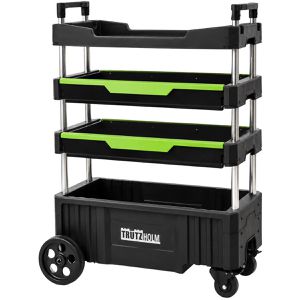 Trutzholm Werkzeugwagen 27215, leer, schwarz, 4 Ablagen, absenkbar