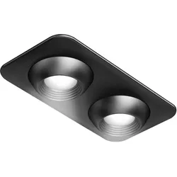 L&S, Einbauleuchte, LED Einbauleuchte Focus Square 24 V (Aluminium)