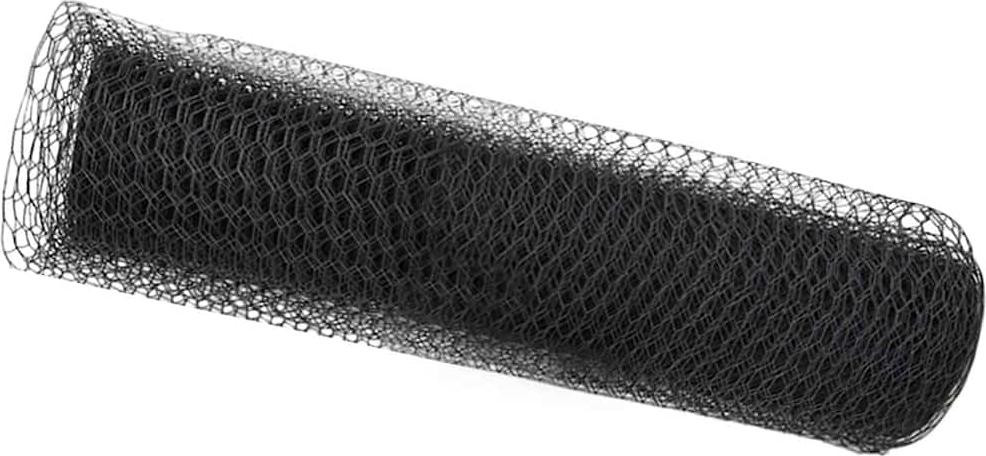 vidaXL Lasdraad hekwerk grijs PVC, 0,5 x 100 meter