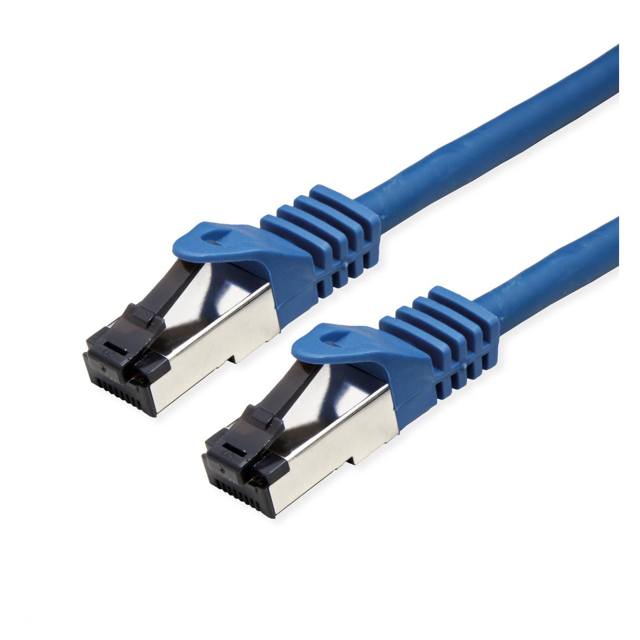Value Patchkabel Kat.8 S/FTP, blau, 1m LSOH, Litzenkabel, (PiMF- (PiMF, S/FTP, CAT8.1, 1 m) (21.99.1851)