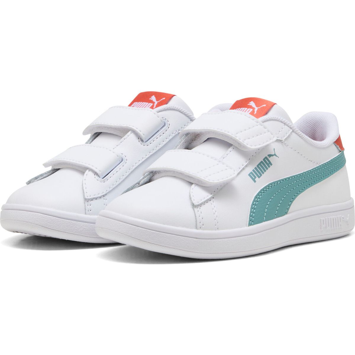 Puma Smash 3.0 L V PS puma white-baltic sea blue (27) 13 392033-27-13