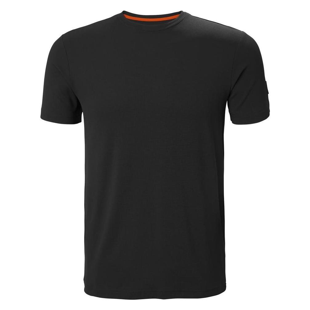 Helly Hansen Workwear Marškinėliai HELLY HANSEN Kensington Tech T-Shirt, juodi M (M) (37747032)