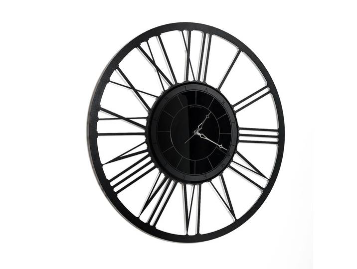 ARTI E MESTIERI horloge murale BIG LUX (Noir - Métal verni)