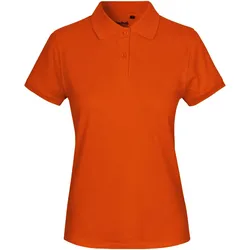 Neutral Damen Bio Piqué Polo O22980 orange XL