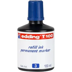 edding Nachfülltusche blau
