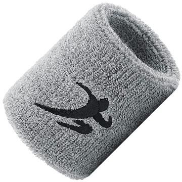 Market Central Cotton Workout Wristbands Sweatbands For Gym Sports Running And Fitness grey