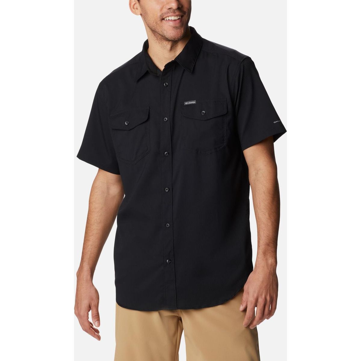 Columbia Utilizer II Solid Short Sleeve Shirt black (011) 4X 157776-1577764-011-4X