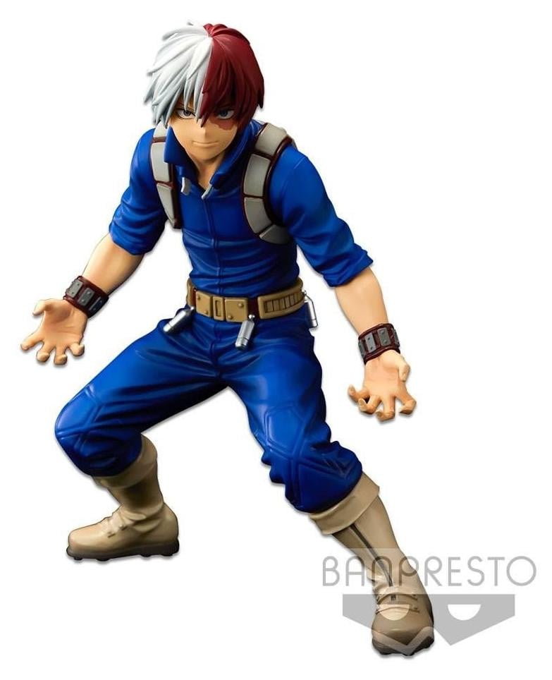 Bandai My Hero Academia BWFC Shoto Todoroki SMSP Beeldje