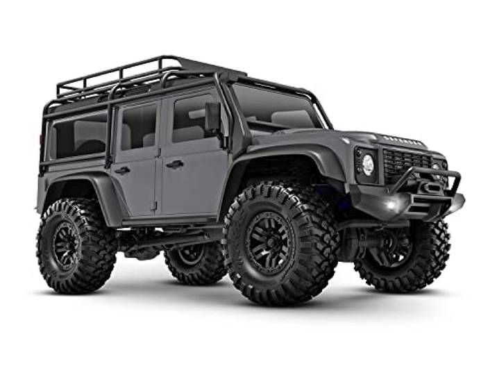 Traxxas TRX-4M 1/18 LD Land Rover Defender Zilver Scale-Crawler incl. Accu/Lader 4WD RTR