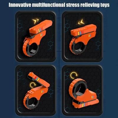 Uplifted Finds Rotary Finger Slider Fidget Toy For Stress Relief purple