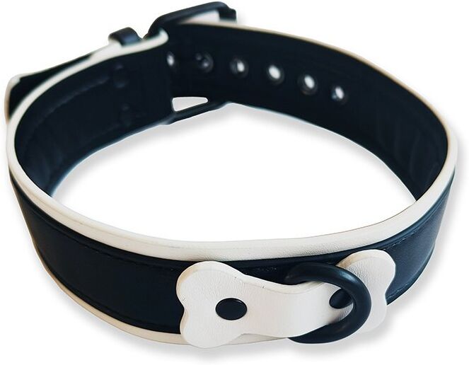 Brutus Collier Puppy Collar Noir-Blanc