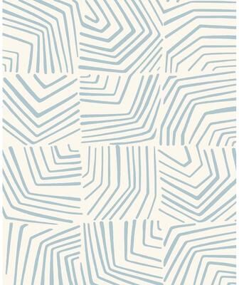 Seabrook Designs The Simple Life Linework Maze Unpasted Wallpaper