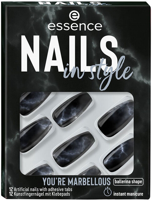 Essence Nails In Style uñas artificiales #17-you’re marbellous