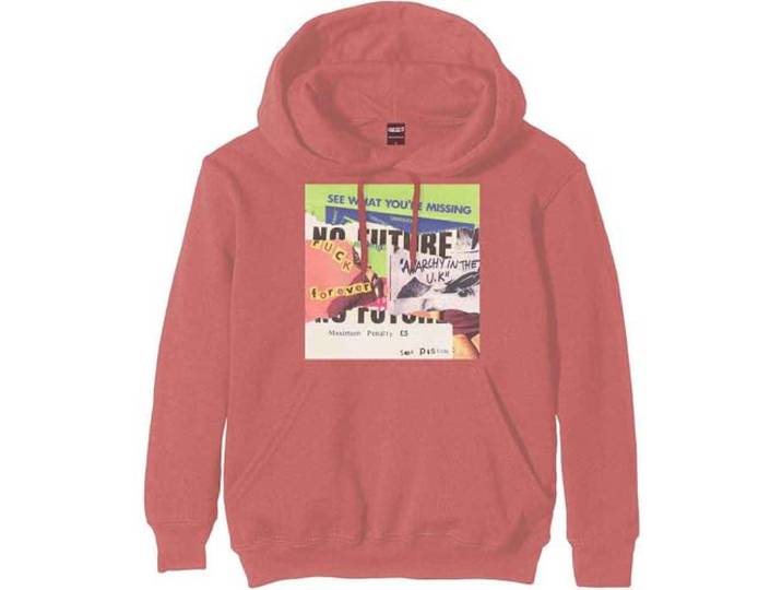 The Sex Pistols Collage Pullover Capuchon XL